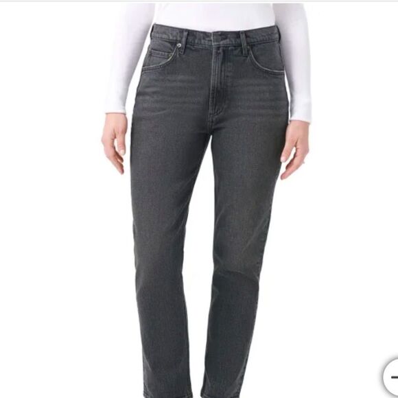 Kirkland Signature Ladies' Straight Leg Jean Black - Picture 1 of 5